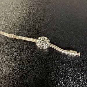 Retired Pandora "Ocean Breeze" Openwork Charm